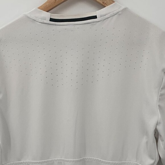 Adidas Tennis Uncontrol Climachill Tee White/Black - Picture 7 of 8